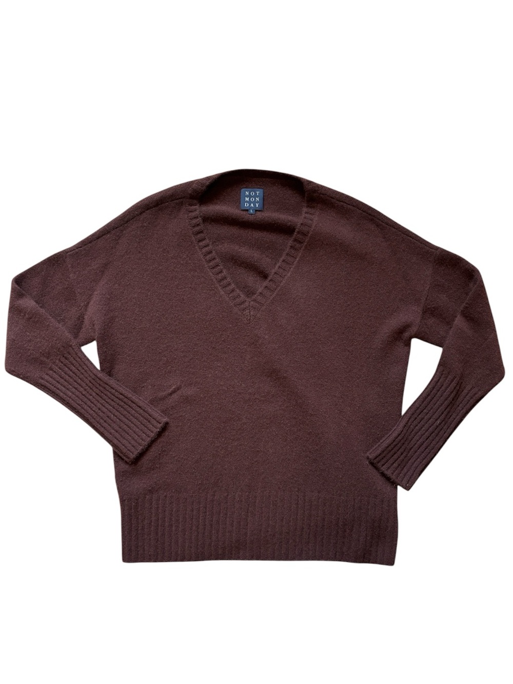 Not Monday 100% Cashmere Sweater